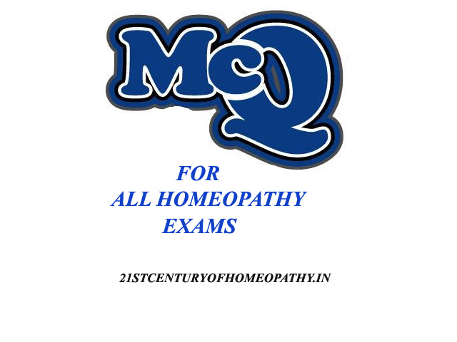 MCQ-Homeopathy