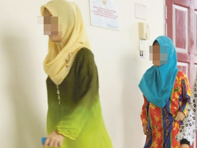 PELAJAR PEREMPUAN DICEKUP KHALWAT DENGAN LIMA RAKAN