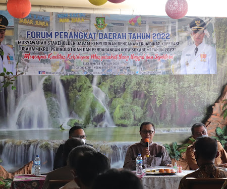 Wali Kota Sukabumi Minta Diskumindag Aktivasi Simpul-simpul Perdagangan