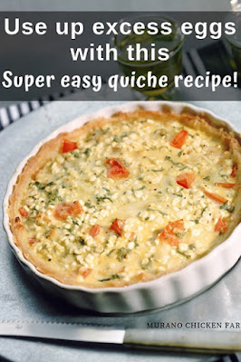 Delicious quiche. Easy to make