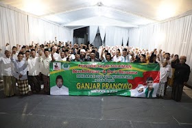 Gus-Gus Nusantara Jawa Timur Deklarasikan Dukung Ganjar Pranowo Presiden 2024