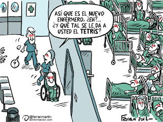 Viñeta Humor Urgencias Verano