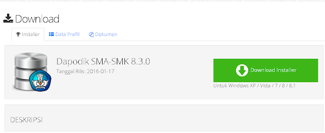 Resmi Rilis Dapodik 8.3.0!!! Download Dapodik Terbaru 8.3.0 Januari 2016 disini