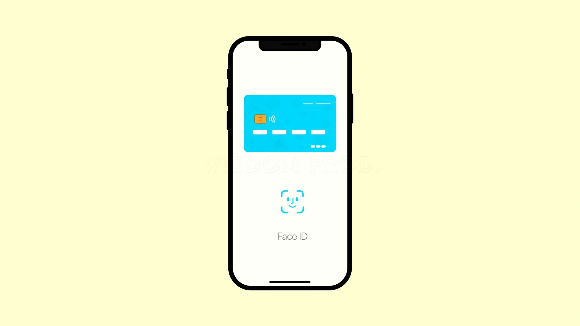 Payment Using Apple Pay With Secure Face ID Verification