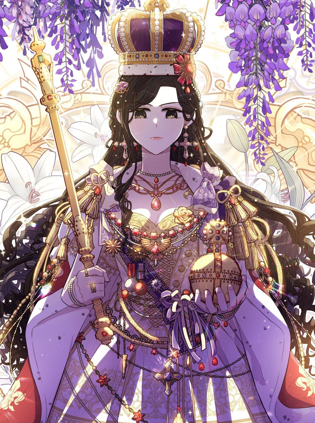 украшающая принцесса манхва (120) фото