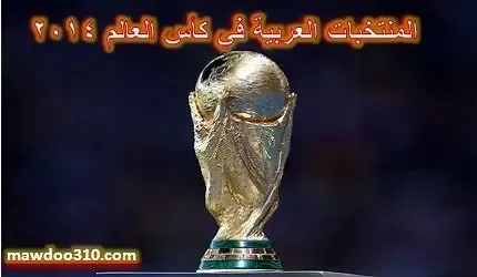 المنتخبات العربية في كأس العالم 2014