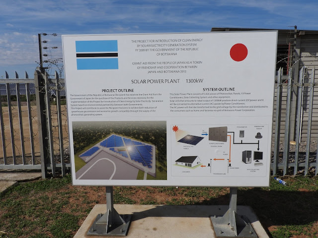 Phakalane Solar Farm Information Board