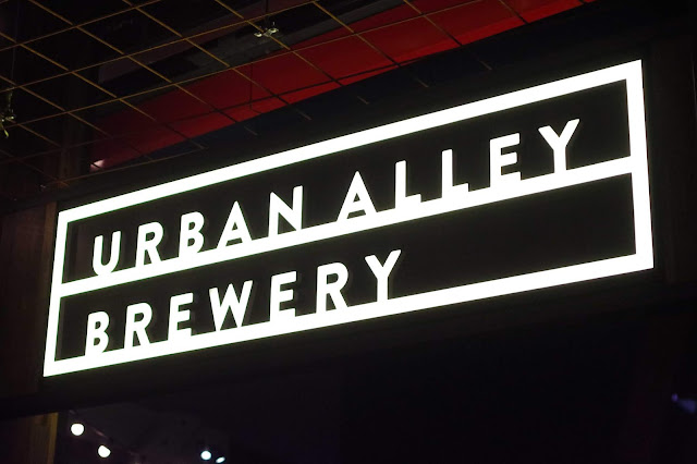 Urban Alley brewery sign