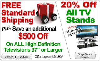 HDTV Sale - Free Shipping on HDTVs - All TV Stands on Sale