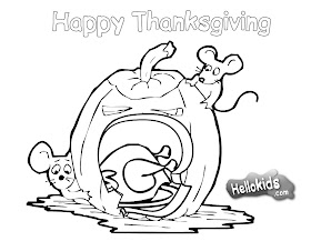 free happy thanksgiving coloring sheet