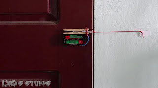 alarm pintu dari barang bekas