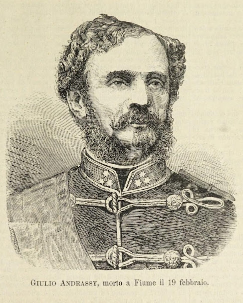 février 1890 Décès comte Gyula Andrássy. article l'Illustrazione popolare