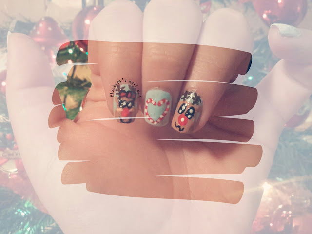 Diseño nail art renos