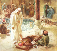 milagro de jesus sana a un paralitico de siloe