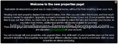 Mafia Wars New York New Properties Page