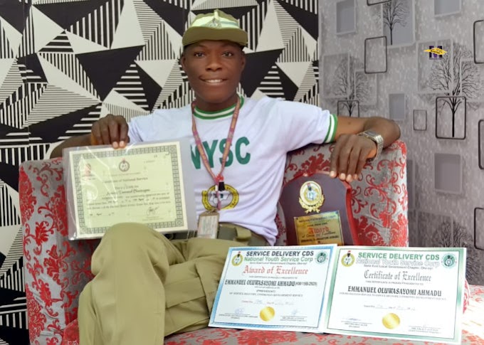 UNIBEN Graduate Who Wrote O’level Exams 17 Times Completes NYSC With Multiple Awards