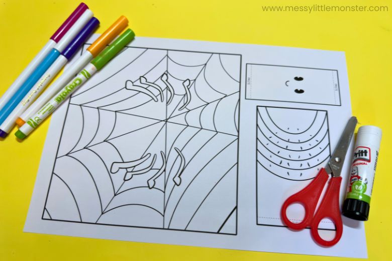 Spider printable