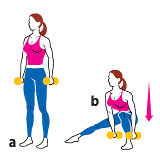 Alternating Lateral Lunge all fitness