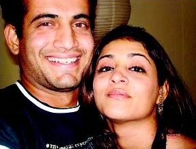 Irfan Pathan with girlfriend Shivangi Dev