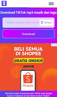 Download TikTok mp3 musik dan lagu