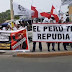 Castillo en Piura: protestas durante visita de presidente y su gabinete