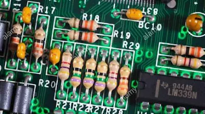 Komponen Resistor PCB