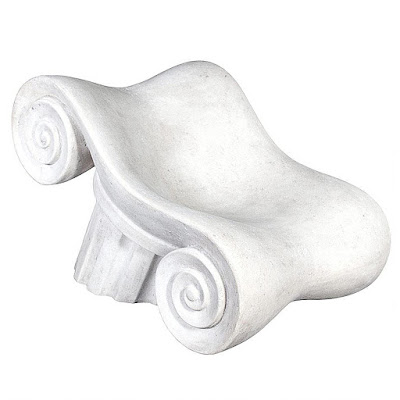 Ancient Roman Spa Furniture Master Chair, AWESOME for Your Backyard