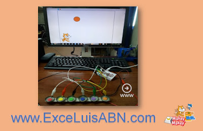 Colores con Scratch 3.0 + Makey-Makey