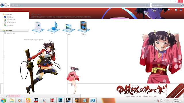 [Theme Win 7] Koutetsujou no Kabenari - Mumei by Eldiaz7