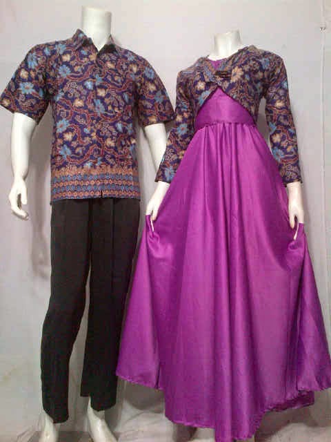 Model Baju Gamis Batik  Modern Gentong seri Batik  Bagoes Solo