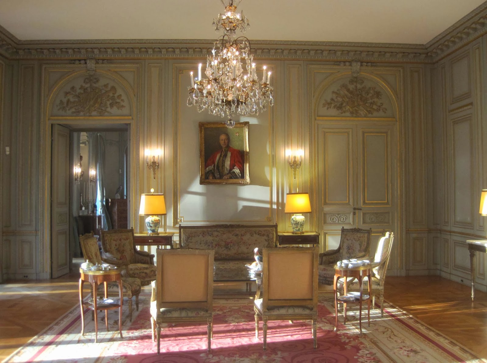 Belgian Ambassadors Residence Interiors 2 Salon Dining Rooms