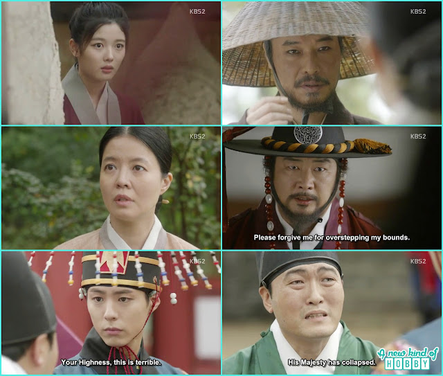  Crown prince wedding was canceled from the news rebel ra on father was captured   - Love In The Moonlight - Episode 15 Review (Eng Sub) - park bo gum & kim you jung 