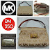 MICHAEL KORS Jet Set Large Wristlet (Beige)