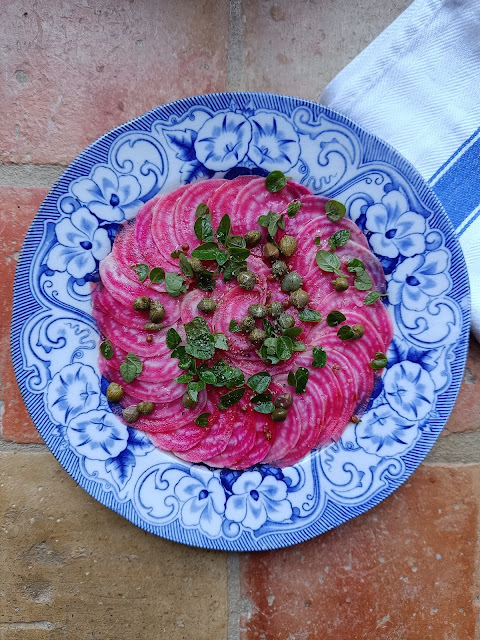 Betteraves Chioggia vinaigrette