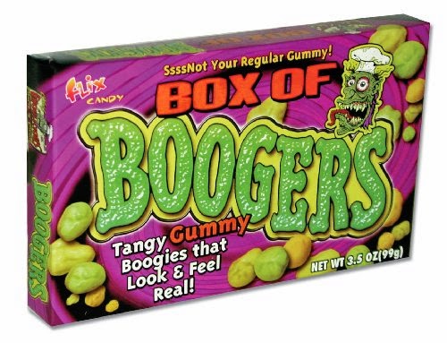 Flix Candy Box of Boogers, 3.5-Ounce. Boxes (Pack of 12)