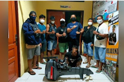 Polisi Tangkap Pelaku Pencurian 1 Unit Motor Tempel di Kababur Biak