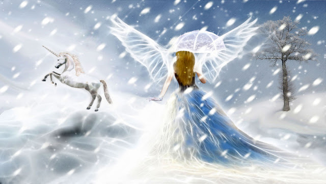 Free Christmas Angels HD Wallpapers for iPhone 5