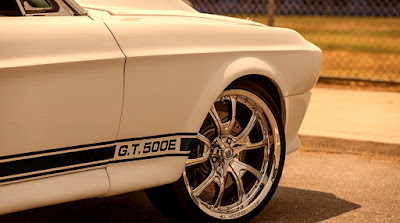 1968 Ford Mustang Convertible Modified GT 500E 624 HP Coyote Aluminator Whipple Supercharger Chrome Rims