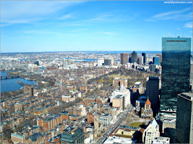 Trinity Church y el Edificio John Hancock desde el Observatorio del Prudential