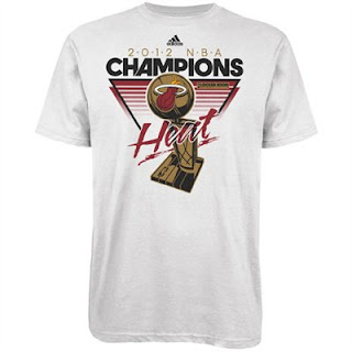 2012 Miami Heat NBA Champions T-Shirt