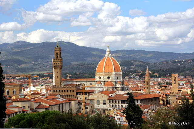 Jardins Boboli - Vue sur Florence