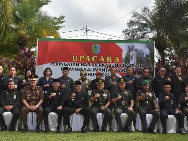 Dandim Sintang Jadi Irup Upacara Hari Berkabung Daerah Kalimantan Barat