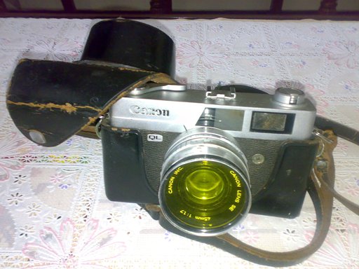 Barang Antik: Camera - Canon Canonet QL 17 (Antik)
