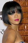 Celebrity Photo-Rihanna Look Beautiful on This Short Weave Hairstyles