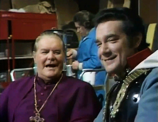 Screenshot - Thorley Walters and Simon Oakes in "The Dummy," episode 6 of the anthology TV series Beasts (1976)