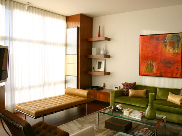 2013 Modern  Neutral Living  Rooms  Decorating Ideas  Modern  