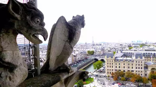 gárgolas y quimeras de la catedral de Notre-Dame