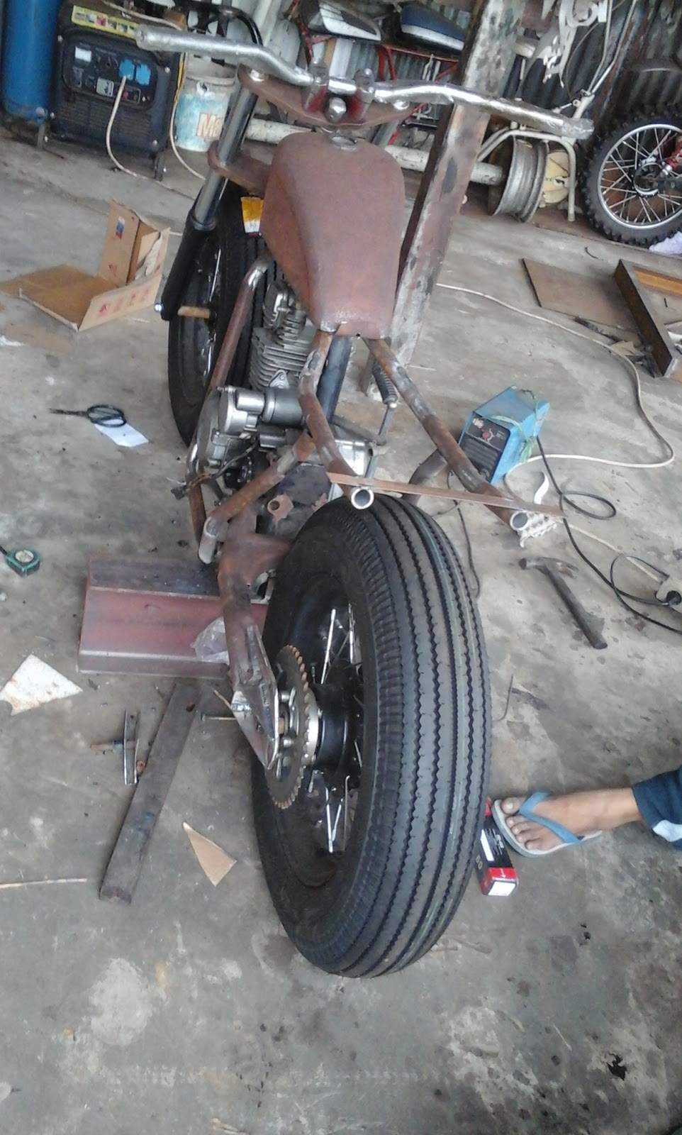 Dowload Koleksi Modif Honda Tiger Bobber Terbaru Botol Modifikasi