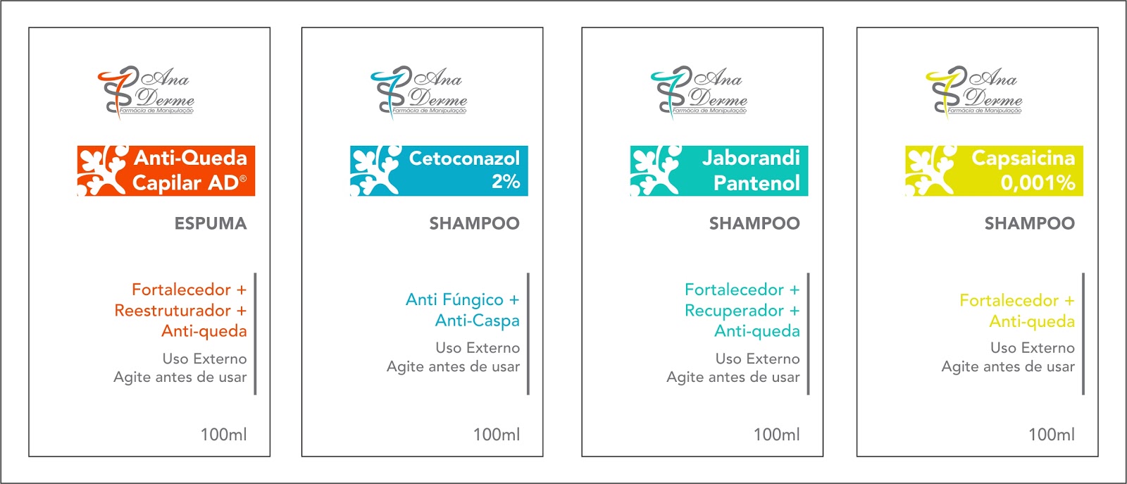 A+1 design: rotulo de shampoo