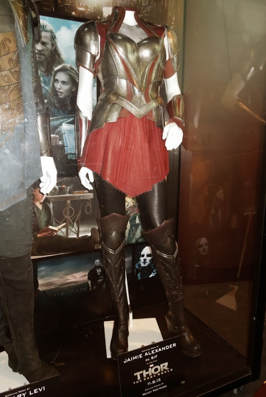 Jaimie Alexander Sif battle armor costume Thor Dark World
